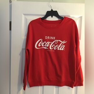 Vintage Coca Cola  Red Crewneck Sweatshirt Small